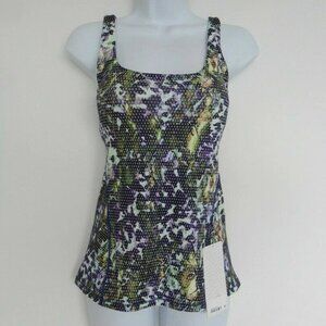 NWT LULULEMON FSWM Floral White Multi 4 Way Stretch Amala Tank Top 4